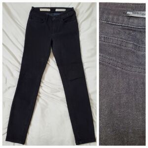 Pilcro and the Letterpress High Rise Black Denim Jeans Size 28